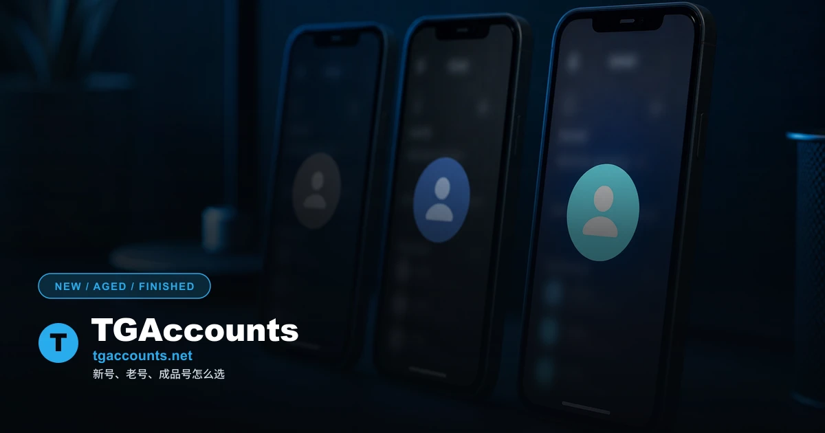 What’s the difference between new, old, and ready-made Telegram accounts?